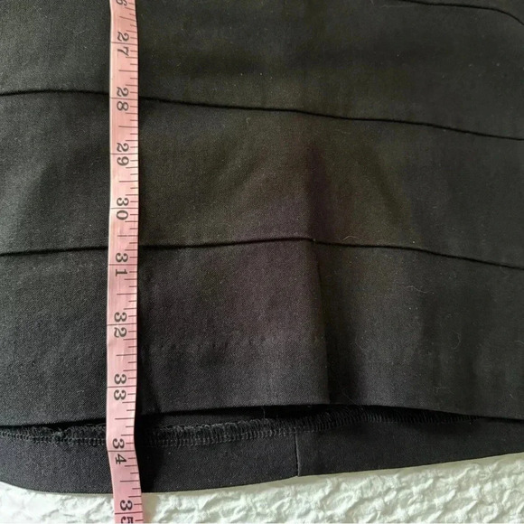 TRIXXI Womens 4/6 Black Sleeveless Pencil Cocktail Sheath Dress Juniors 7 - Picture 8 of 9